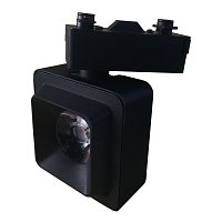 Светильник трековый светодиодный Имидж 220В 20Вт 4200К Черный фото Светильник трековый светодиодный Имидж 220В 20Вт 4200К Черный картинка